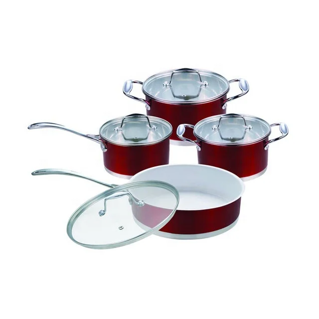 Kitchen pot stainless cooking set professional cooking pans kitchenware induction cooking set