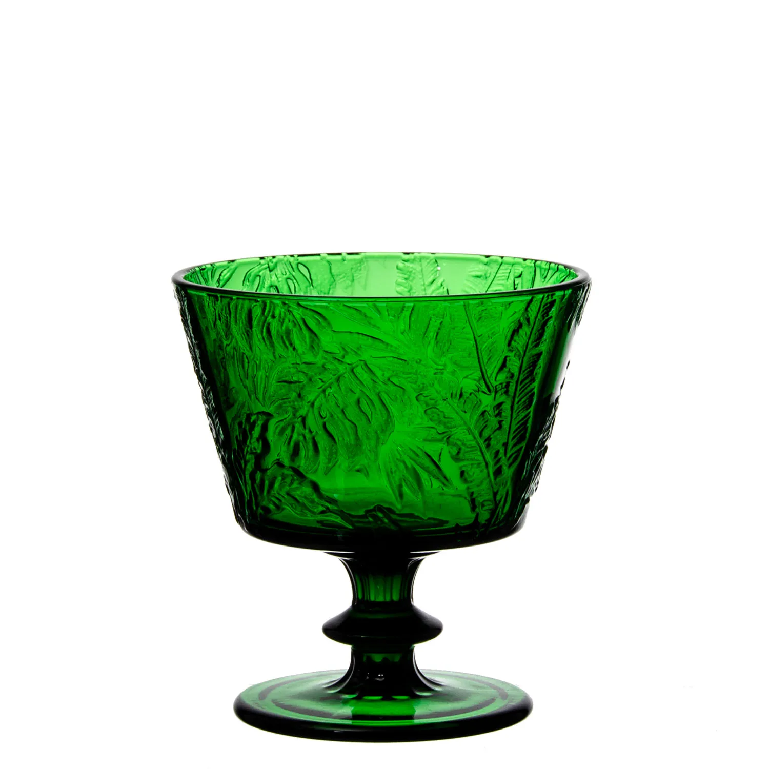 Samyo new design patent manufacturing colored pressed ice cream glass