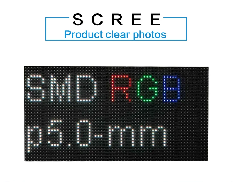 Indoor P5 module 320x160mm enough stock P3,P4,P5 led display panel