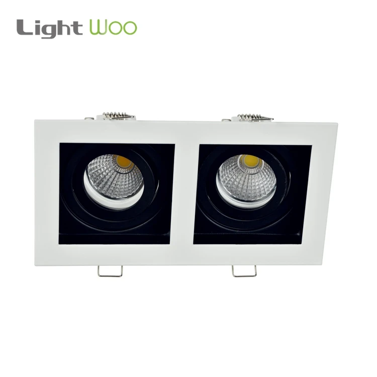 Zhongshan factory GU10 MR16 Fixtures Halogen LED Spot light Trims Aluminum Spotlight Housing Frame