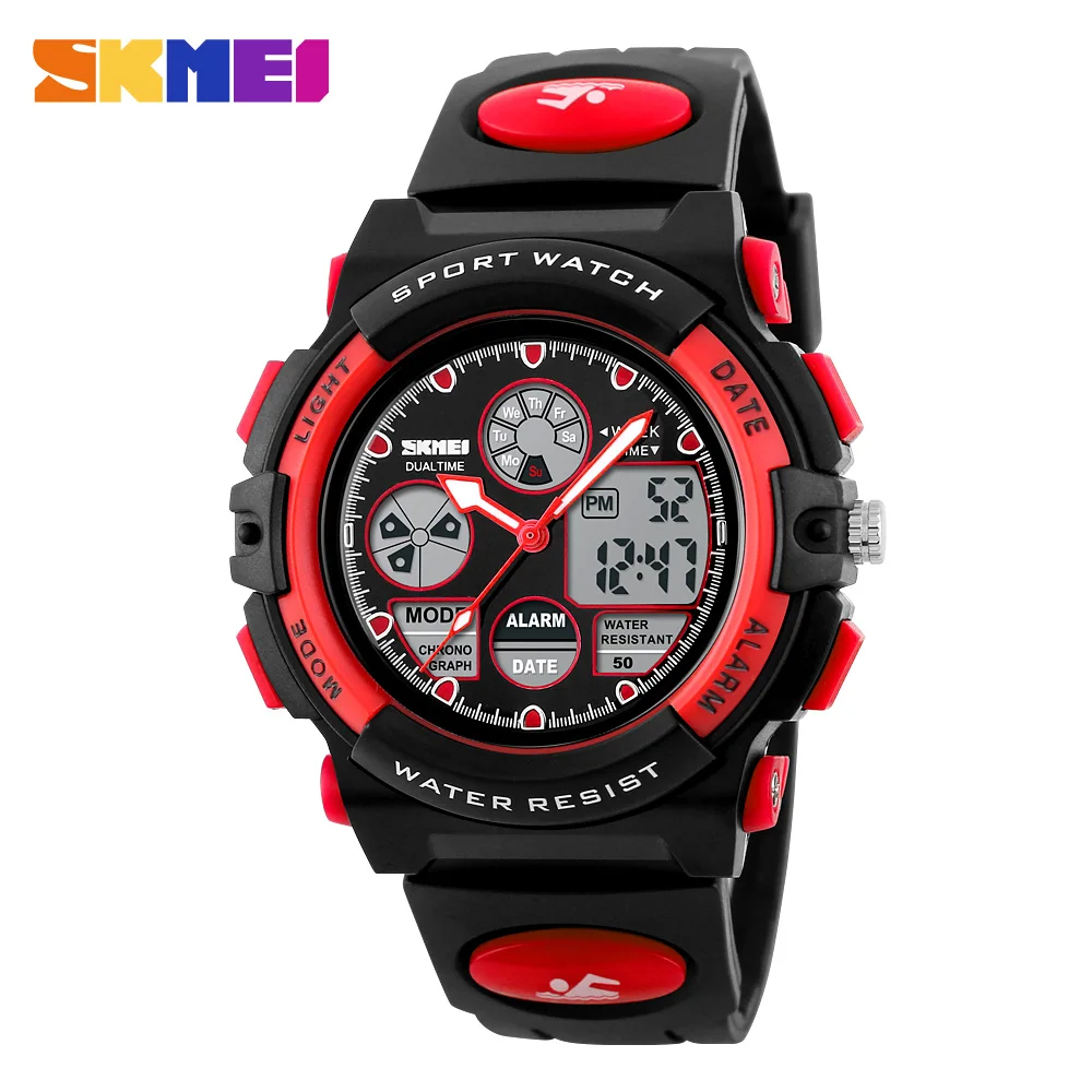 Skmei 1163 kid sport watch waterproof boy wristwatch black fashion custom logo