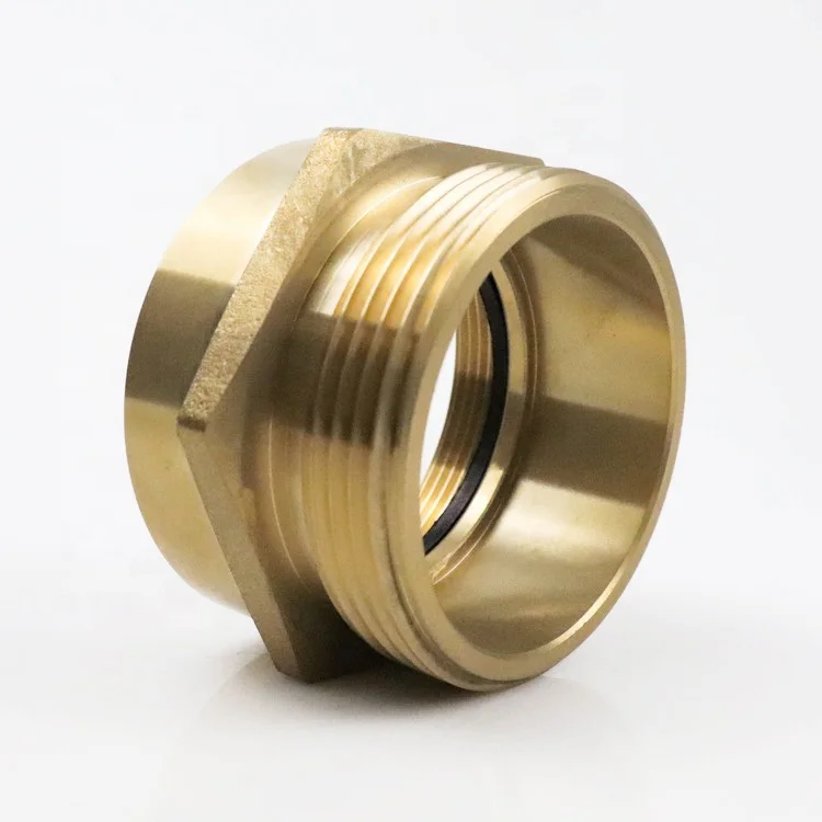 Brass Material 16 Bar Test Pressure Plumbing Fittings 2.5' BSP Female to Male Reducing Hex Adaptor