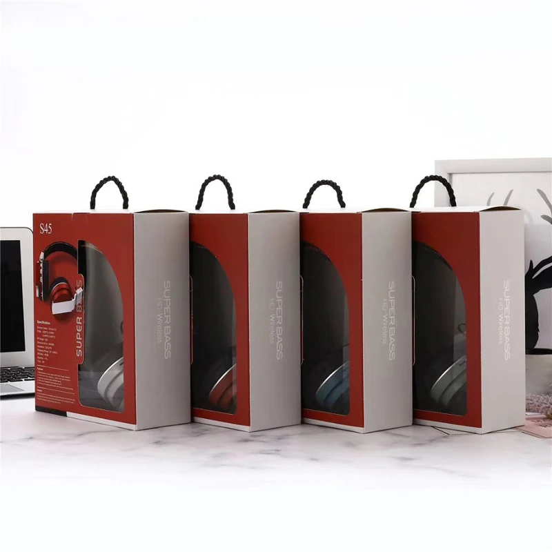 HIFI Bass gaming headsets with braided cable holder earphone  headphones stand metal