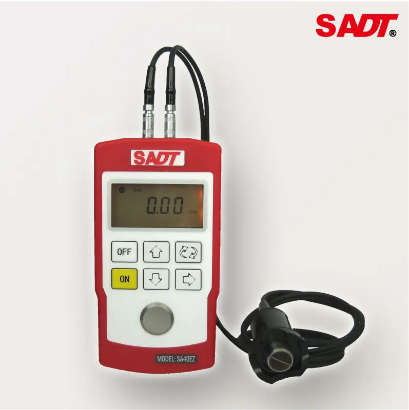 Metal Thickness Meter SA40 equipped with four different probes