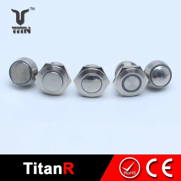 10mm magnetic push button switch and buttons