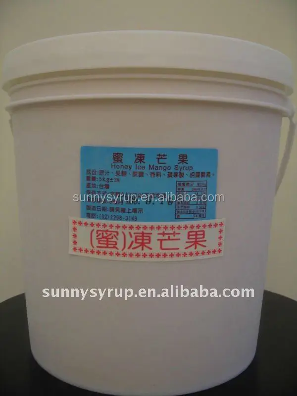 Honey flavor frozen mango