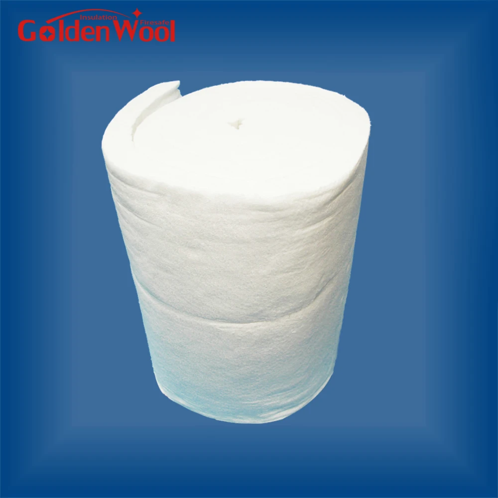 density 128 kg/m3 1430 zirconium ceramic fiber insulation blanket for furnace