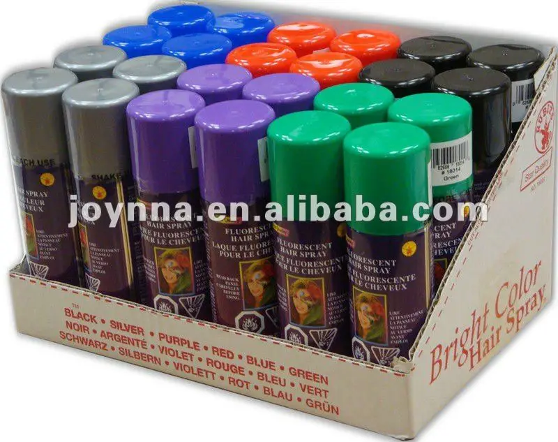 Спрей для временного окрашивания волос