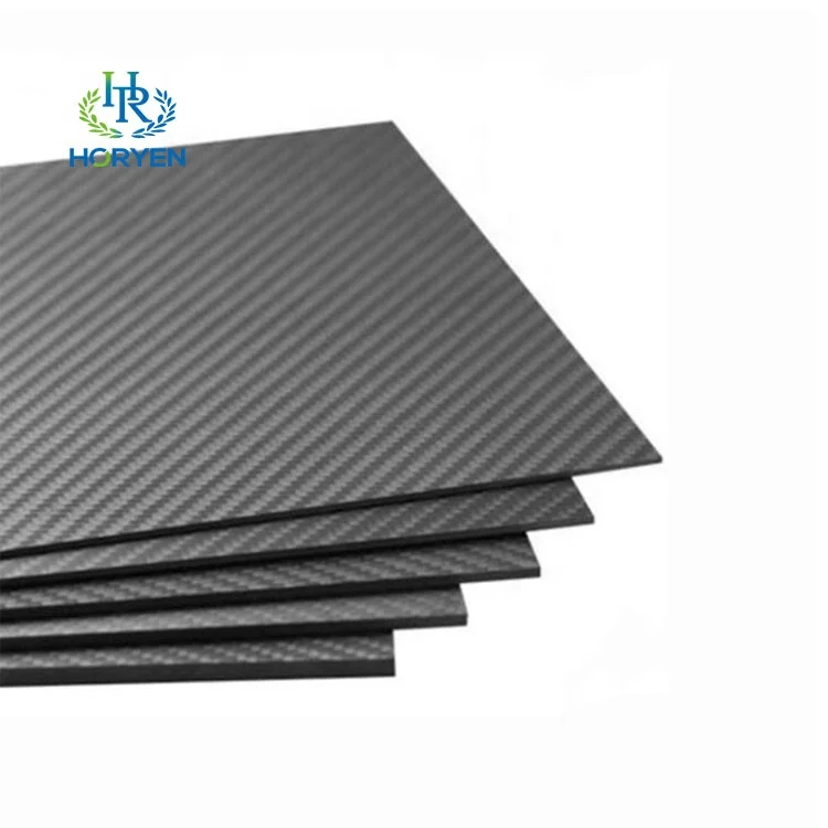 Best quality 1000*1000*1mm fiber carbon sheet carbon fiber sheet laminated low price