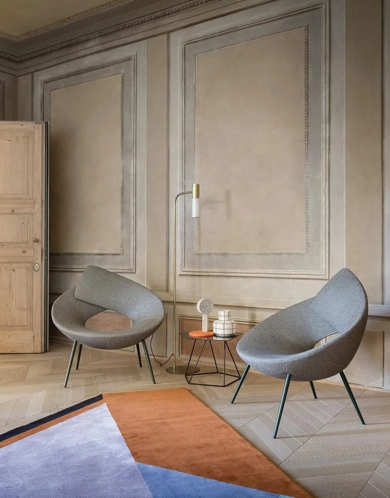 Modern Simple Armrest Lock Chair Nordic Creative Classic Negotiation Chair