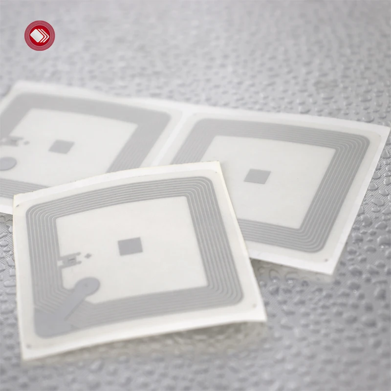 Custom 13.56mhz Nfc  213 215 216 Hf Rfid Wet Dry Inlay Access Control Card PET Coated Paper