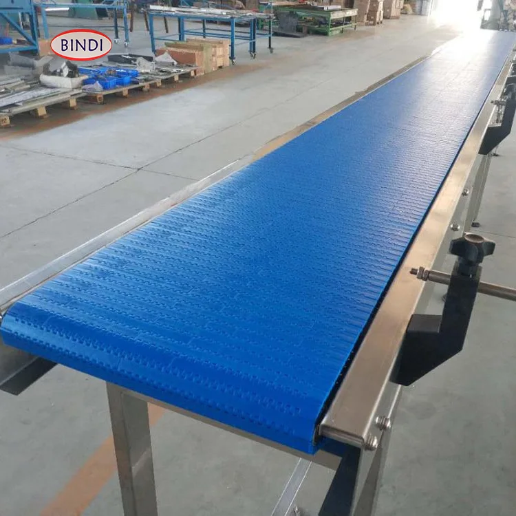 Horizontal Plastic Mesh Belt Conveyor