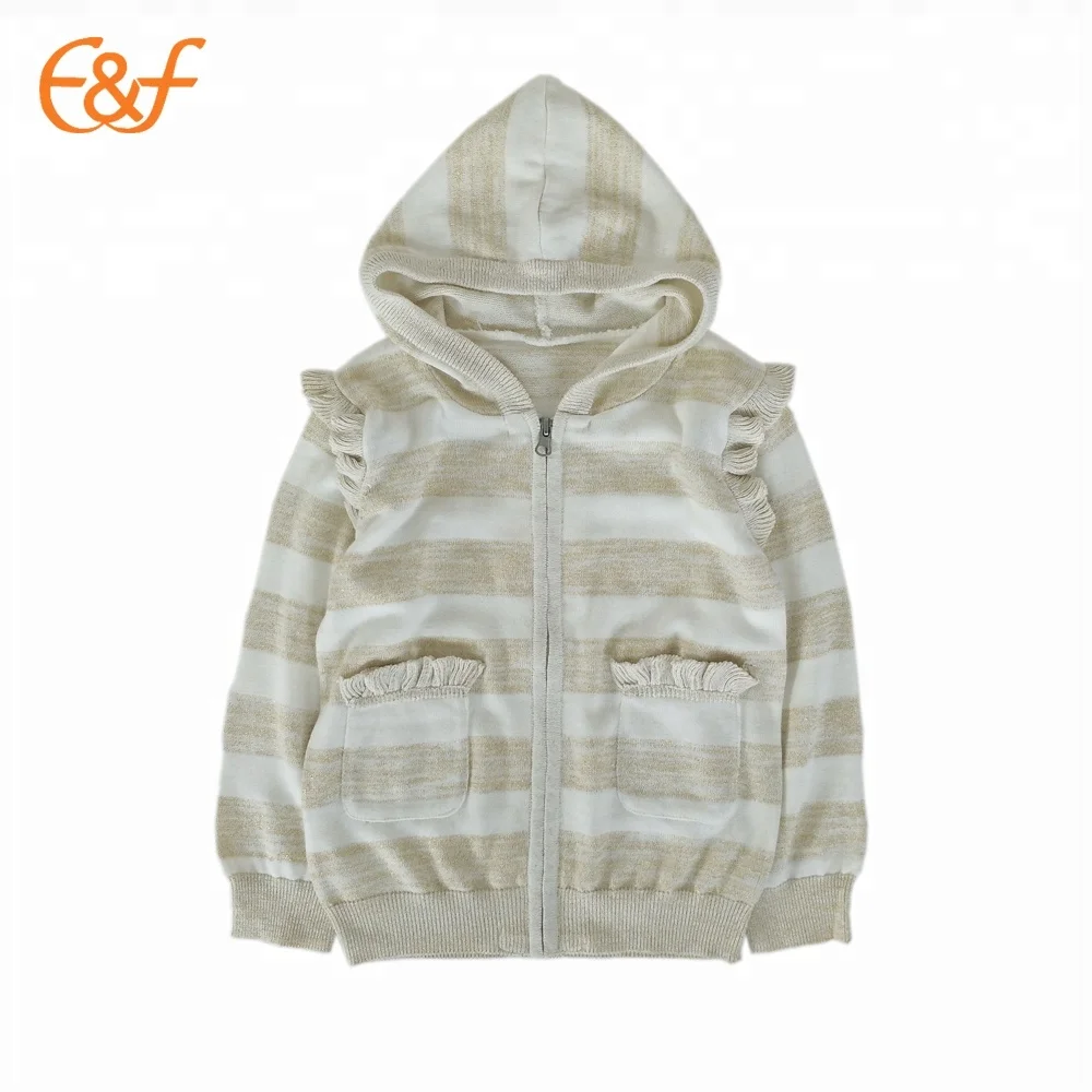 
Design Of Hand Made Sweaters Cardigan With a Hood For Children 