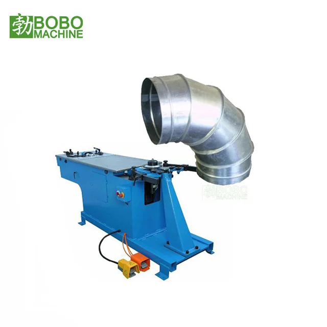 Stainless Steel Round Duct Elbow Cold Forming Gorelocker Making Machine Equipment