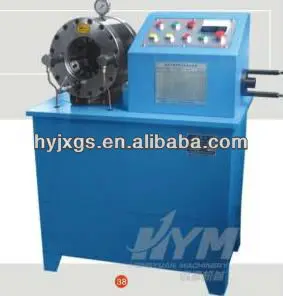 professional manufacturer! Rubber hydraulic hose crimping machine, hydraulic hose locking machine