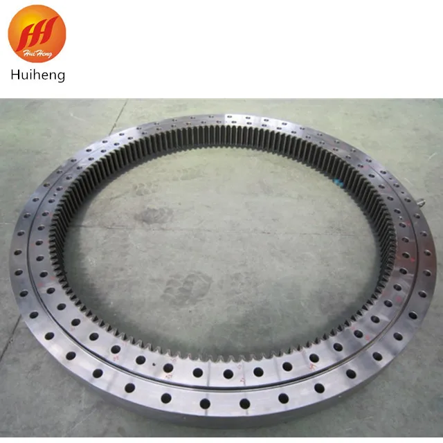 Inner teeth type 42CrMo/50Mn excavator slewing bearing ring