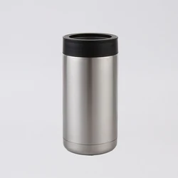 Cheap price Wholesale 16 oz stainless steel double wall insulated beer bottle can cooler holder