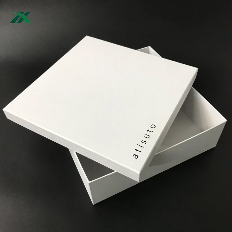 
Custom Size Logo Printing Cutlery Art Paper Box Packaging for Gift Box with Lid 