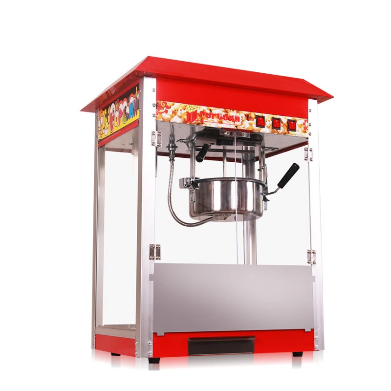 
Stainless steel commercial popcorn popper machine popcorn snack machine 