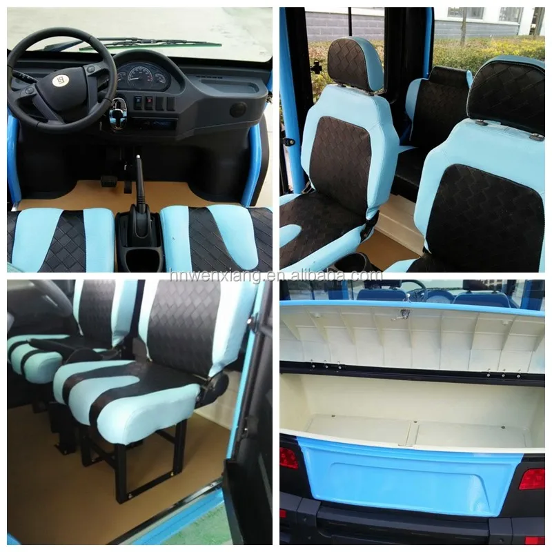 4 wheel 2 seat mini electric car made in china