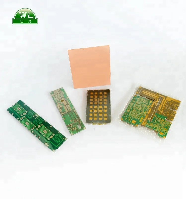 F4BM DK2.55 High frequency 2mm PTFE copper clad laminate material for pcb fabrication