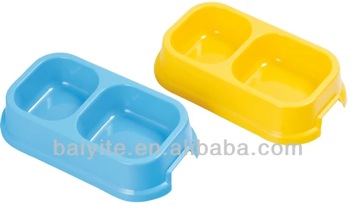 Круглая Экологически чистая пластиковая миска для собак и кошек