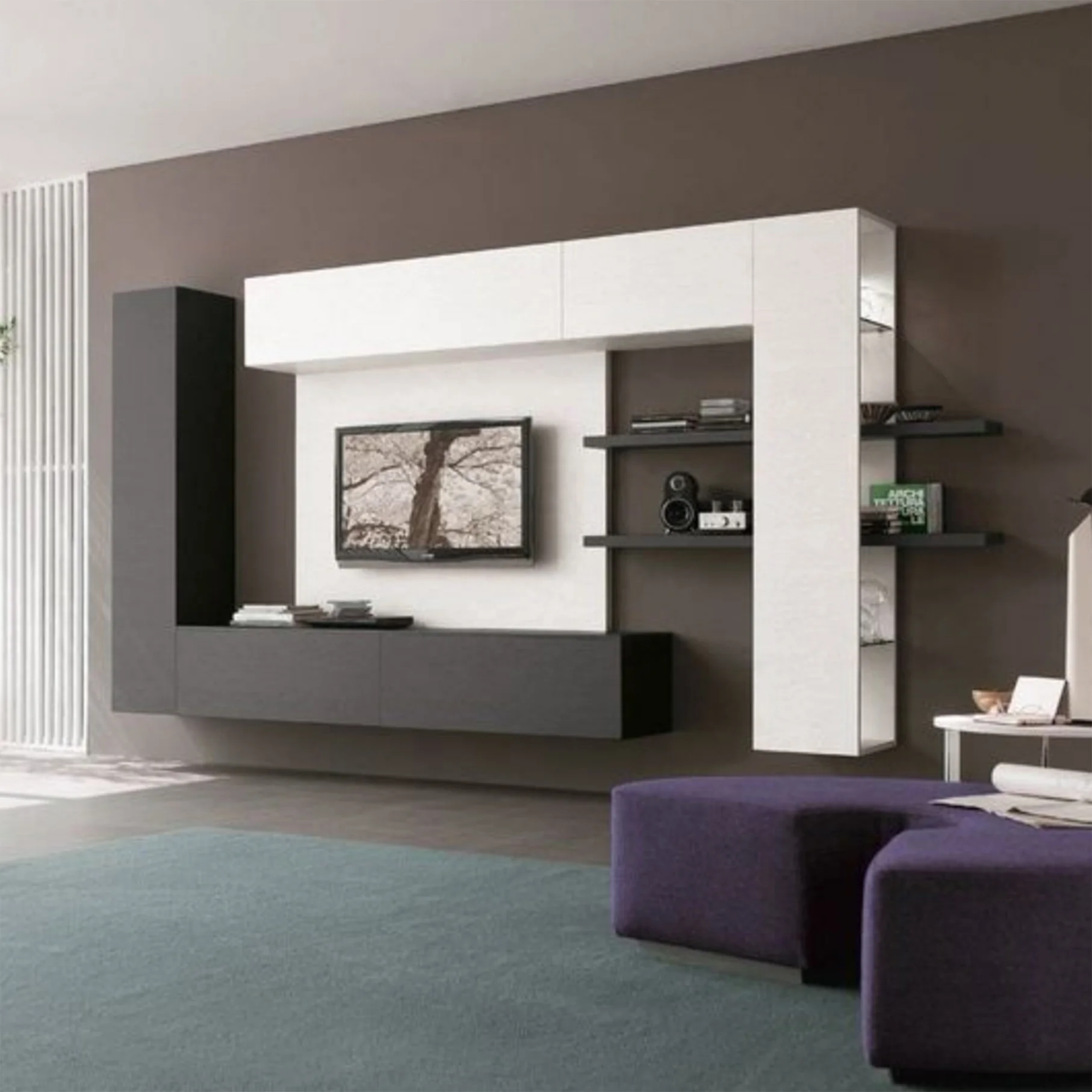 Vermonhouzz новейшие настенные шкафы с ЖК-дисплеем для телевизора подставка хранения полкой