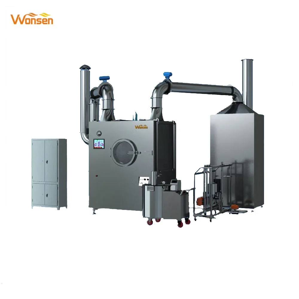 Pharmaceutical automatic tablet /sugar coating machine with CIP