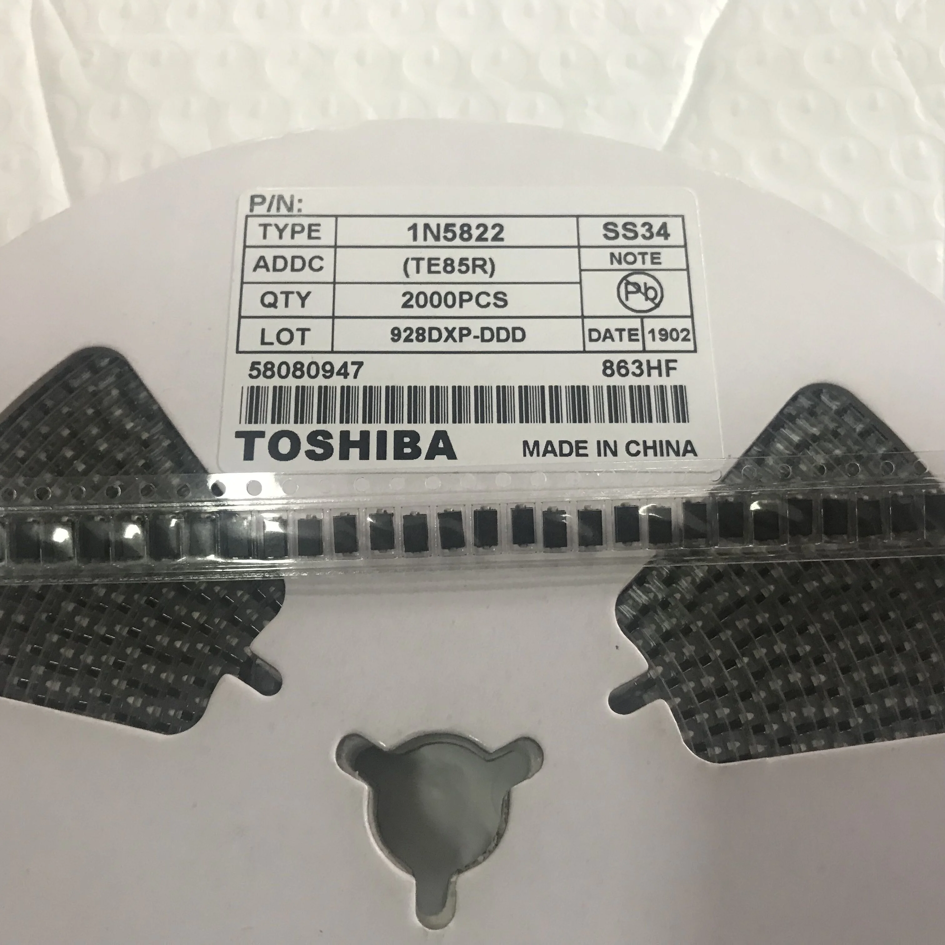 40V Schottky Diode SS34 1N5822 SMD 3A