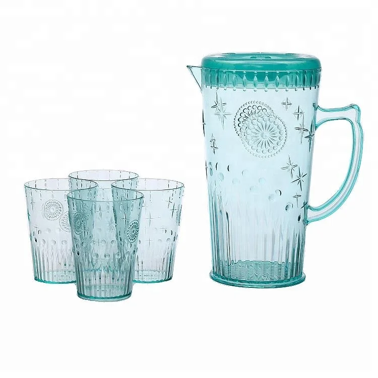 Wholesale Well Blue Drinking Water Cooler Plastic Water Jugs With Lids From China