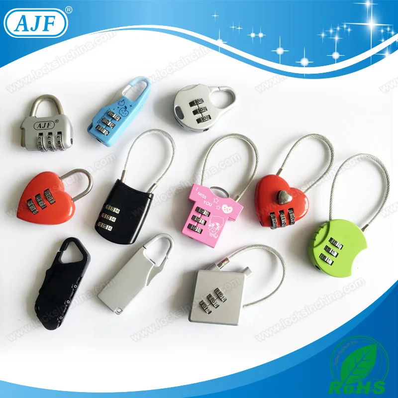 AJF Top Quality On Time Delivery Zinc Alloy Digital Gym Combination Lock