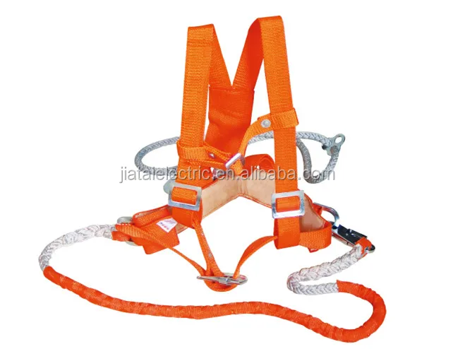 Full body safety belt/harness, 100% polyester materials