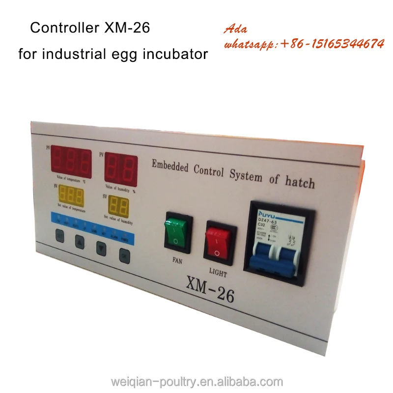 thermostat controller xm 26 for 6000-10000 egg incubator