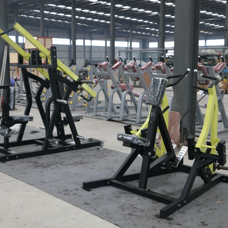 EM909  China plate loaded gym equip hammer strength machine lat pulldown life fitness equipment