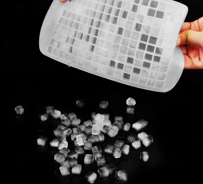 Silicone Ice Pop Trays Candy Mold 160 Grids Mini Ice Mold