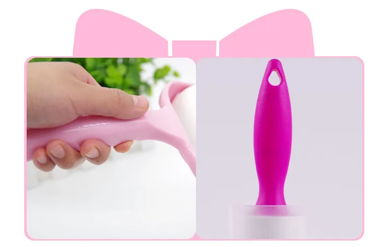 customized LOGO supermarket promotion  sticky rollers+1 handle popular sticky adhesive cleaning pet lint roller set