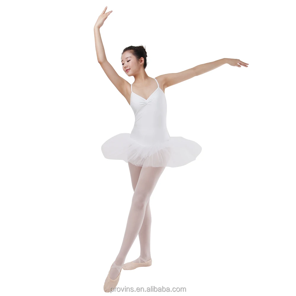 Girls Ballet Tutu Dress, White Swan Lake Ballet Tutu Costumes