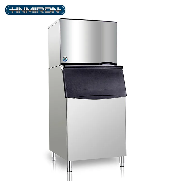 Холодильная машина из нержавеющей стали с воздушным/водным охлаждением, 272 кг/день