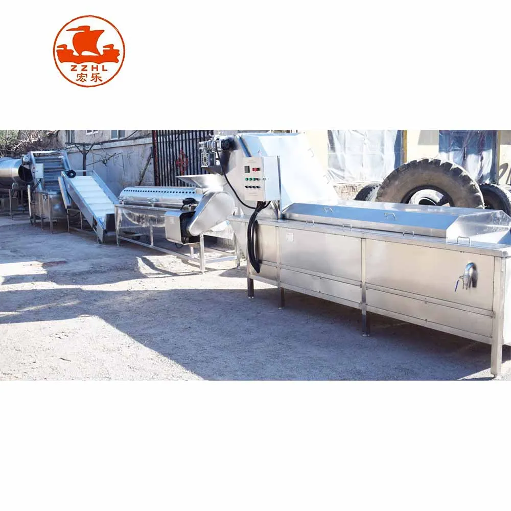 Automatic Chicken Feet Cleaning Blanching Peeling Cutting Machine Processing Line Chicken Feather Removal Machine