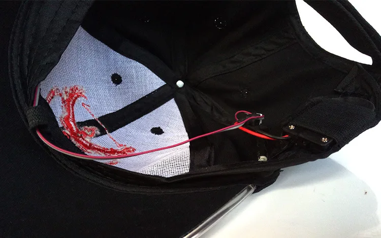 
Led light hat cap,cool embroidery led baseball cap hatbaseball caps for unisex 