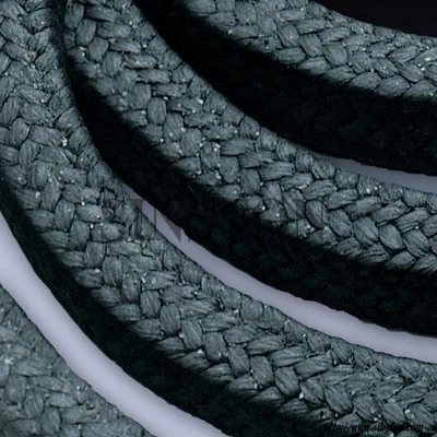 Graphite PTFE packing with oil impregnation