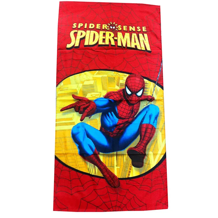 Children 60*120cm cotton bathing towel baby boys girls cute cartoon swimming towel kids Easy Bibulous towel