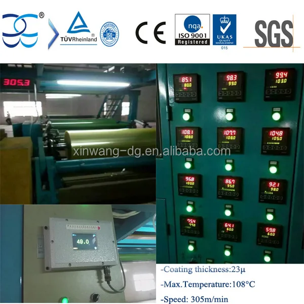Efficient Automatic BOPP Adhesive Tape Coating Machine Production Line