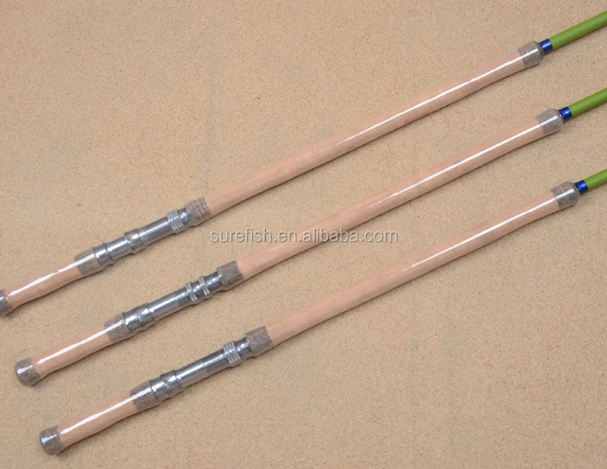 free shipping nano carbon switch salmon fly fishing rod