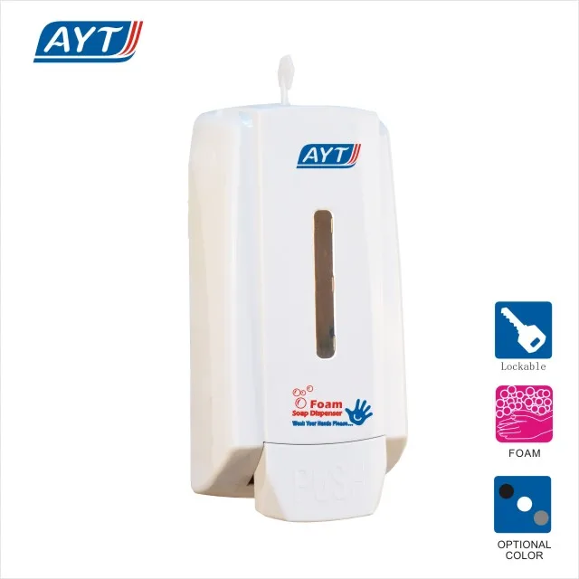 Custom make plastic soap pump hook locker