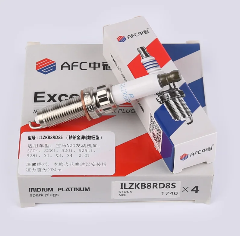 high quality car parts spark plugs  AFC ILZKB8RD8S spark plugs wholesale for Germany car