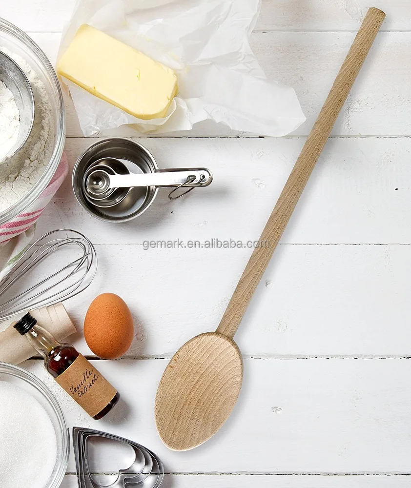 cooking tools Wood spoon kitchen tool Classic French style Beech wood spoon