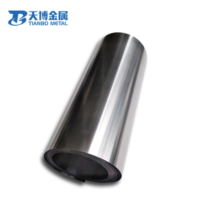 
High precision Low cost high purity Cold Rolled 99.95% Tungsten Foils stocks Manufacturer supplier factory baoji tianbo metal company 