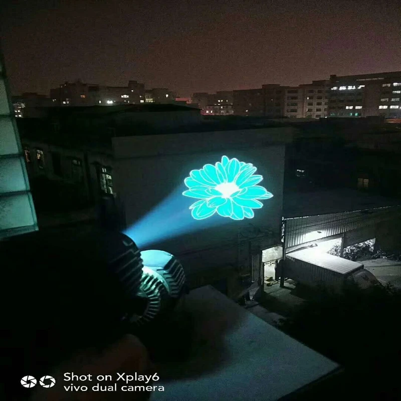 High resolution custom advertising led logo projector