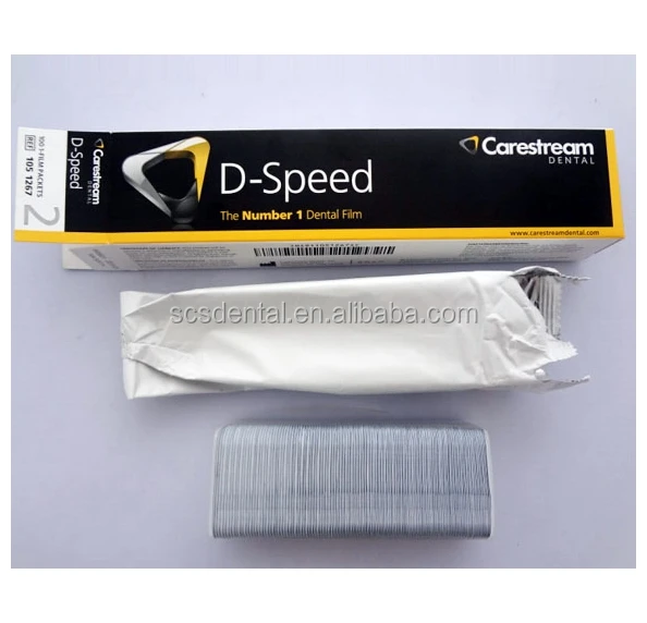 
Good Quality D-Speed Carestream Intraoral Film Kodak Dental X-Ray Film 